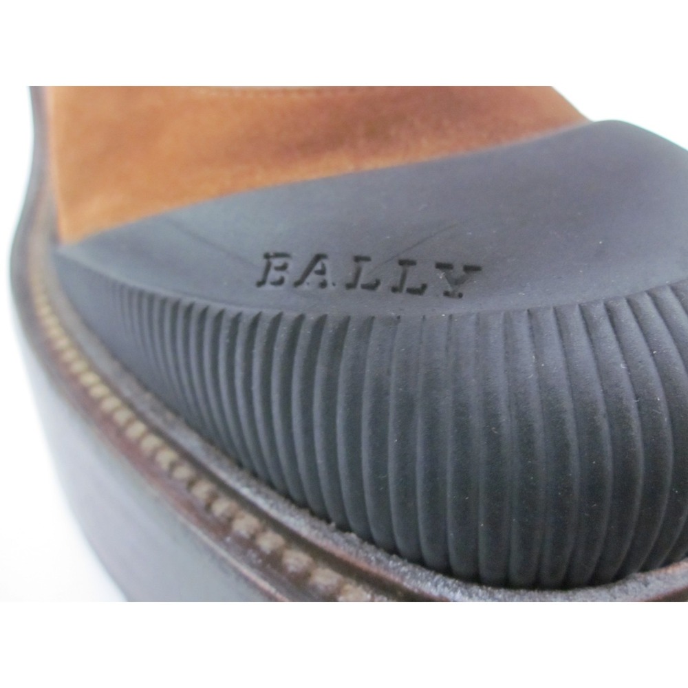 Brown Suede/Leather Bally Lace Up Platform Boots Size 36 - Picture 7 of 8